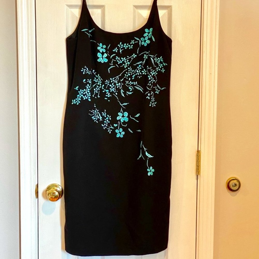 Maggy London Black Cocktail Dress Size 12